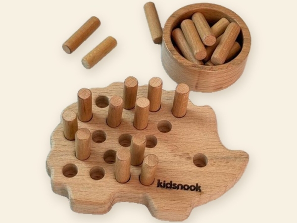 Kidsnook Ahşap Kirpi ahşap oyuncak